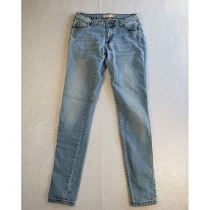 Encore Womens Jeans 5 USA Junior Skinny Light Wash Stretch 5 Pockets Style 803